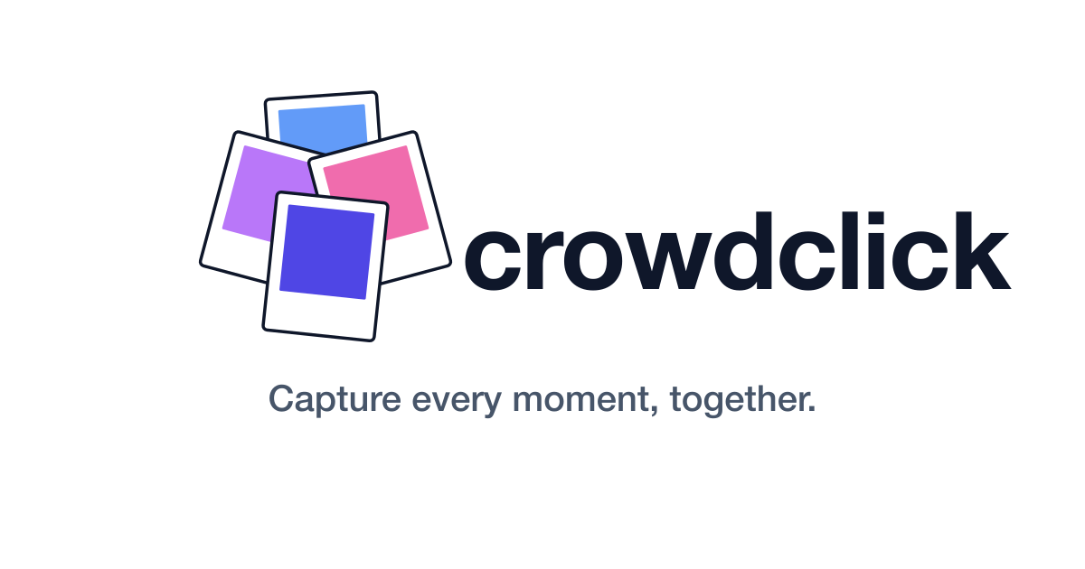 CrowdClick — QR Code Event Photo & Video Sharing